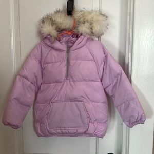 Gap Primaloft  Pullover Faux Fur Coat